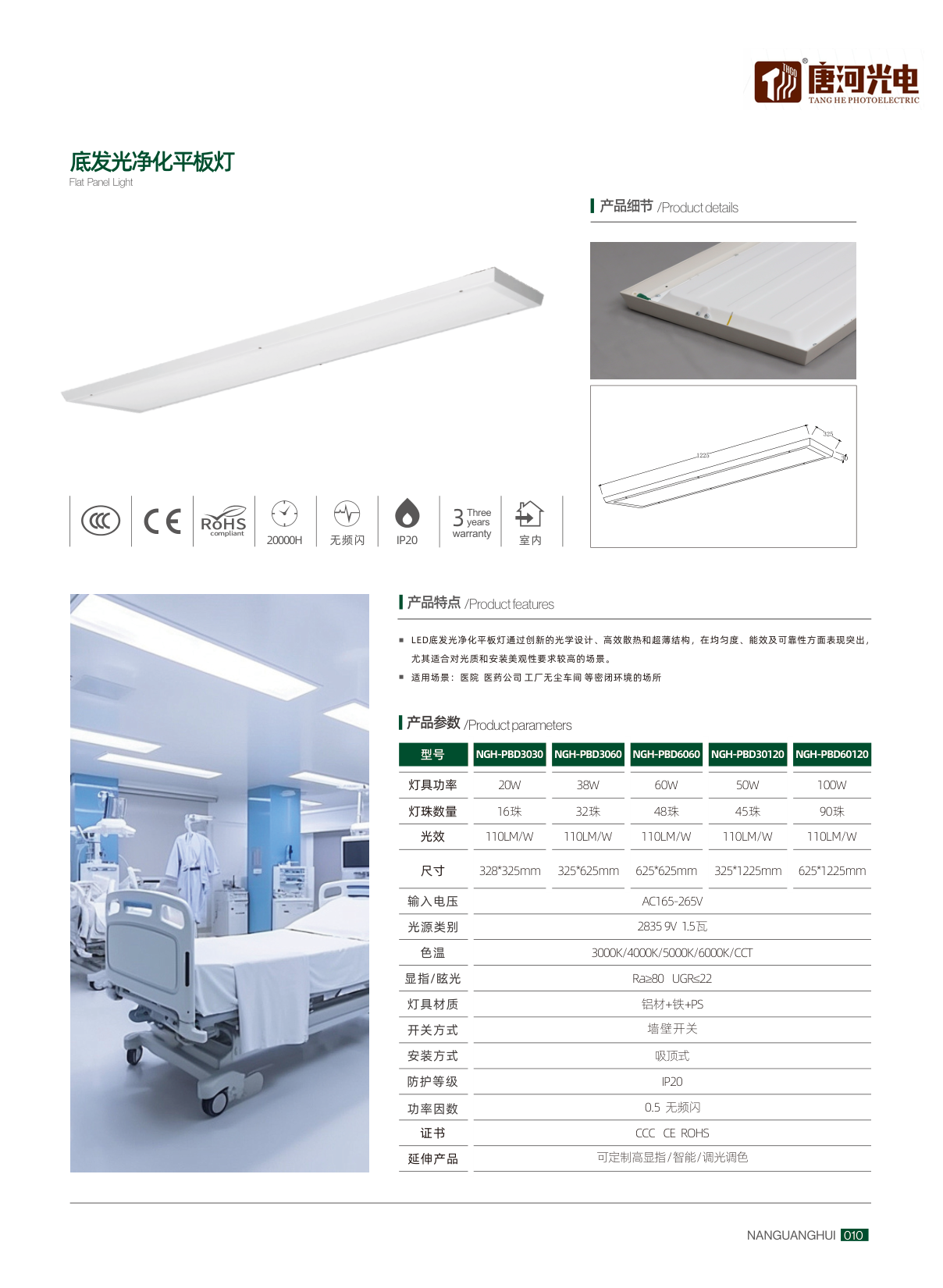 平板灯系列