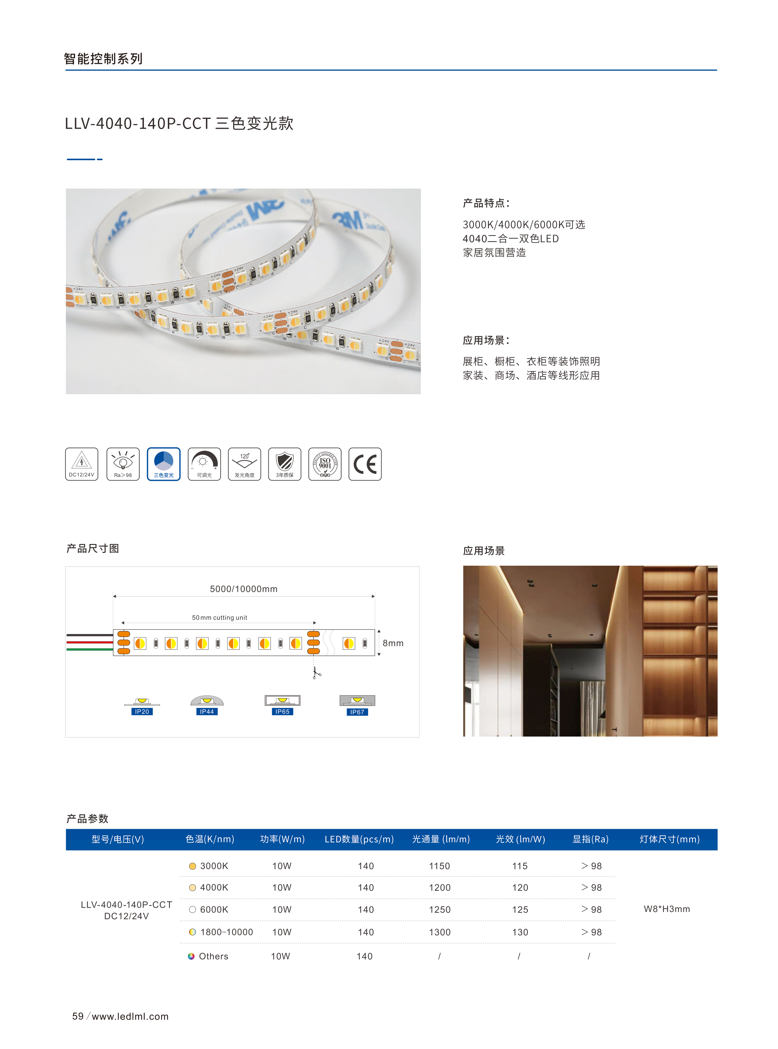 智能控制灯带